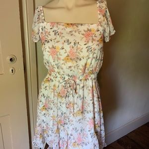Francescas flowered dress